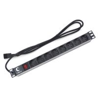 PDU-8P-2IEC, блок евророзеток PDU-8P-2IEC, блок евророзеток