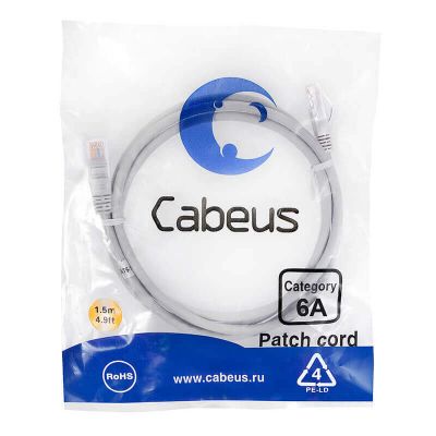 PC-UTP-RJ45-Cat.6a-1.5m-LSZH, патч-корд PC-UTP-RJ45-Cat.6a-1.5m-LSZH, патч-корд