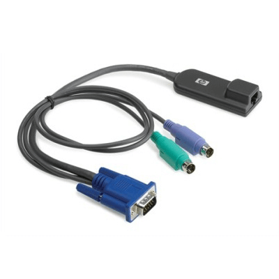 Кабель KVM HP CAT5 PS/2, 262588-B21 Кабель KVM HP CAT5 PS/2, 262588-B21