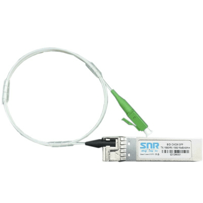 Модуль SFP+ CWDM оптический двунаправленный (BIDI), дальность до 10км (9dB), 1290нм