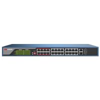 DS-3E0326P-E, PoE-коммутатор неуправляемый DS-3E0326P-E, PoE-коммутатор неуправляемый