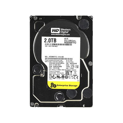 Жесткий диск WD SATA-III 2Tb RE (7200rpm) 64Mb 3.5", WD2000FYYZ Жесткий диск WD SATA-III 2Tb RE (7200rpm) 64Mb 3.5", WD2000FYYZ