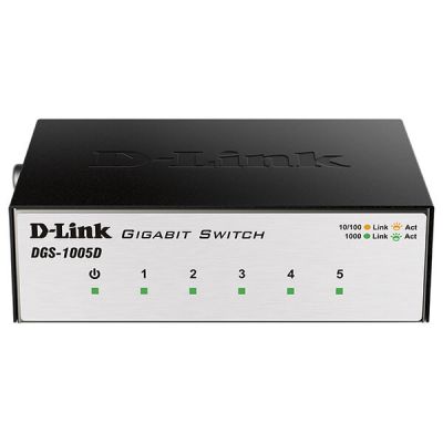 DGS-1005D, 5-портовый коммутатор DGS-1005D, 5-портовый коммутатор