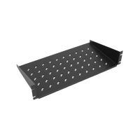 Hyperline TSDH-2U-550-RAL9004, полка для шкафа