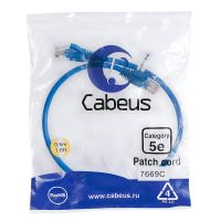 PC-UTP-RJ45-Cat.5e-0.5m-BL, патч-корд