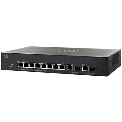Коммутатор Cisco Small Business 300 Series SF302-08PP