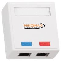 NMC-WO2UD2-WT, настенная розетка