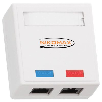 NMC-WO2UD2-WT, настенная розетка