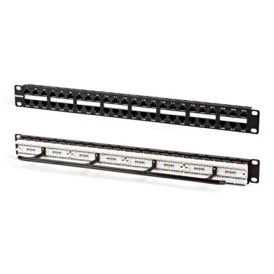 Hyperline PPHD-19-48-8P8C-C5e-110D, патч-панель Hyperline PPHD-19-48-8P8C-C5e-110D, патч-панель