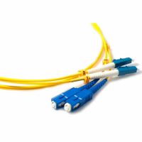 Hyperline FC-D2-9-SC/AR-ST/AR-H-1M-LSZH-YL, патч-корд волоконно-оптический