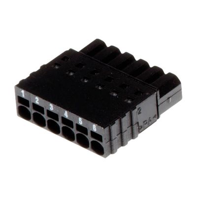 AXIS CONNECTOR A 6P2.5 STR 10PCS, 6-контактный разъем типа A AXIS CONNECTOR A 6P2.5 STR 10PCS, 6-контактный разъем типа A