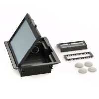 ДКС / DKC 88012, RAL 9005 лючок напольный 12 модулей ДКС / DKC 88012, RAL 9005 лючок напольный 12 модулей