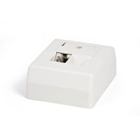 Hyperline SB-GTF1-8P8C-C5E-SH-WH, RJ-45 розетка