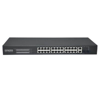 SW-62422/B(330W), PoE коммутатор Fast Ethernet на 26 портов SW-62422/B(330W), PoE коммутатор Fast Ethernet на 26 портов