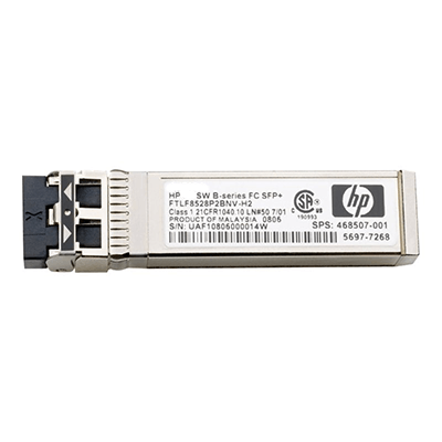 Оптический трансивер HPE 16Gb SFP+SW XCVR, QK724A Оптический трансивер HPE 16Gb SFP+SW XCVR, QK724A
