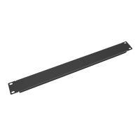 SH-J019-1U-BK, фальш-панель на 1U