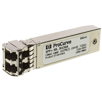Оптический трансивер HPE X132 10G SFP+ LC SR, J9150A Оптический трансивер HPE X132 10G SFP+ LC SR, J9150A