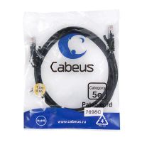 PC-UTP-RJ45-Cat.5e-1.5m-BK, патч-корд