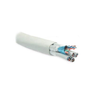 Hyperline UUTP48W-C5-S24-IN-LSZH-GY, кабель витая пара