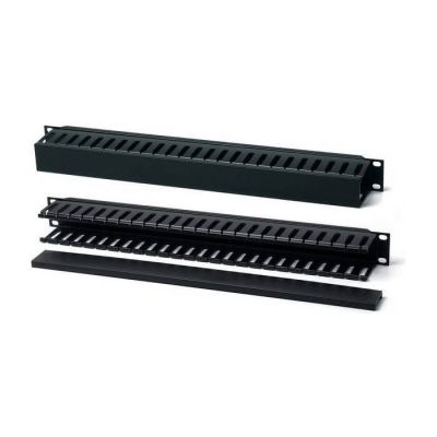 Hyperline CM-1U-PL-DBL, кабельный организатор