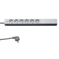 Hyperline S19-6SH-2EU, блок розеток