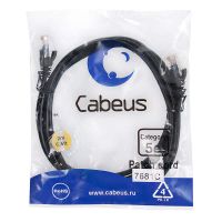 PC-UTP-RJ45-Cat.5e-2m-BK-LSZH, патч-корд
