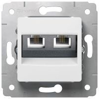 Legrand 773639, розетка телефонная
