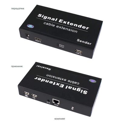 TLN-HiKM/1+RLN-HiKM/1 (ver.2), комплект для передачи HDMI сигнала