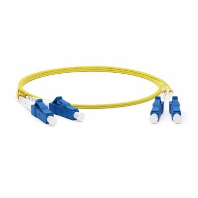Hyperline FC-S2-9-FC/UR-LC/UR-H-1M-LSZH-YL, патч-корд волоконно-оптический Hyperline FC-S2-9-FC/UR-LC/UR-H-1M-LSZH-YL, патч-корд волоконно-оптический