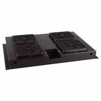 Hyperline TFAT-TC1000-4-RAL9004 , вентиляторный модуль