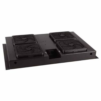 Hyperline TFAT-TC1000-4-RAL9004 , вентиляторный модуль Hyperline TFAT-TC1000-4-RAL9004 , вентиляторный модуль