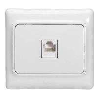 Legrand 782114, розетка телефонная Legrand 782114, розетка телефонная