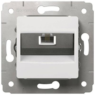 Legrand 773638, розетка телефонная