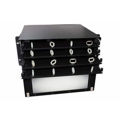 Hyperline FO-19BX-4U-D1-12хSLT-W120H32-EMP, патч-панель Hyperline FO-19BX-4U-D1-12хSLT-W120H32-EMP, патч-панель
