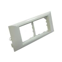 Ecoplast 573915, PMA-45/4 суппорт для 2 розеток 45х45 или 4 модуля 22.5х45 ARC-LAN Ecoplast 573915, PMA-45/4 суппорт для 2 розеток 45х45 или 4 модуля 22.5х45 ARC-LAN