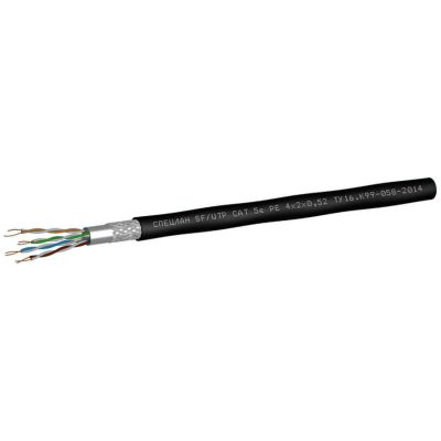 СПЕЦЛАН SF/UTP Cat 5e PE 4*2*0.52, кабель витая пара СПЕЦЛАН SF/UTP Cat 5e PE 4*2*0.52, кабель витая пара