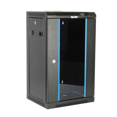 Hyperline TDC-9U-GR-RAL9004, шкаф настенный Hyperline TDC-9U-GR-RAL9004, шкаф настенный