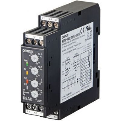 Реле контроля Omron K8AK-AW K8AK-AW3 24VAC/DC Реле контроля Omron K8AK-AW K8AK-AW3 24VAC/DC